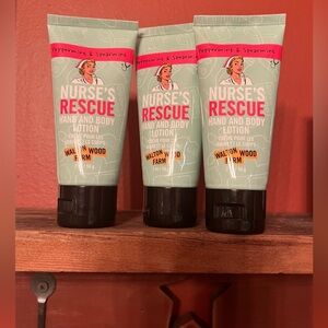 Walton Wood Farm Nurse's Rescue Hand & Body Lotion (3 Pk) 2 oz ❄️ NIP!